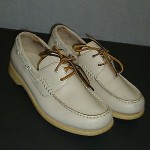 COLE HAAN IVORY Leather Moc Oxfords Men’s Shoes SZ 7 M