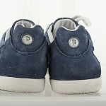 Mens DIESEL casual blue leather fashion sneakers shoes sz. 11 M GREAT!