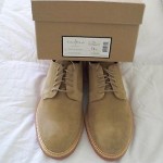 COLE HAAN SUEDE OXFORDS 11M IN MILKSHAKE