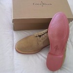 COLE HAAN SUEDE OXFORDS 11M IN MILKSHAKE