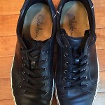 Cole Haan Men’s Fashion Sneakers – Size 11, Black Leather
