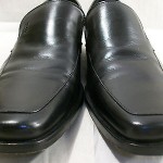 HUGO BOSS MEN’S CHESTERFIELD SLIP ON LOAFERS BLACK LEATHER 10 MEDIUM $195  HNPZ