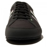 $225 Hugo Boss “GREEN” Victoire Fashion Sneakers Mens Black Shoes 13 46 Kicks