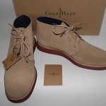 NIB COLE HAAN Men’s Milkshake 100% Suede LUNARGRAND CHUKKA Ankle Shoe Boot 9M