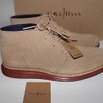NIB COLE HAAN Men’s Milkshake 100% Suede LUNARGRAND CHUKKA Ankle Shoe Boot 9M