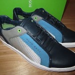 HUGO BOSS GREEN LABEL   MEN’S TRAINERS / SHOES ‘ATTAIN’ NAVY Size 11US