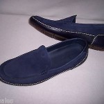 COLE HAAN AIR MITCHELL VENETIAN LOAFER “NAVY BLUE SUEDE” new $59.99