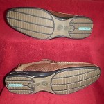 Leather COLE HAAN Nike Air Slip On Loafers / Driving Shoes Brown size 10