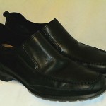 Black Leather COLE HAAN Nike Air Casual Moccasins Loafers MENS 11 M