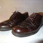 COLE HAAN City Men’s Split Toe DARK BROWN Leather OXFORD Casual Shoes – Sz 12D