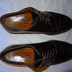 COLE HAAN City Men’s Split Toe DARK BROWN Leather OXFORD Casual Shoes – Sz 12D