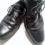Men’s Shoes COLE HAAN Black Leather Nike Air Oxfords Size 9.5 M