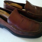 Cole Haan Mens Country Air Santa Barbara Loafers Brown Leather Shoes 7184 9.5