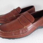 Cole Haan Men’s Brown Oil Tanned Leather Dress Loafers Fashion Footwear Shoes 10