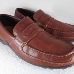 Cole Haan Men’s Brown Oil Tanned Leather Dress Loafers Fashion Footwear Shoes 10