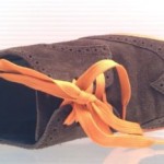 Men’s Brown/Orange Cole Haan Suede Shoes Size 8M @
