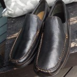 $145 Cole Haan Tucker Venetian  Black Leather Loafer Shoes Size 11 Narrow ~ NEW!