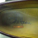 Cole Haan Pinch Nike Air Penny Loafer Size 8.5 M Burgundy Mens Shoes