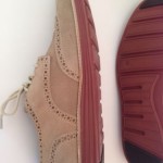 Cole Haan ‘LunarGrand’ Wingtip Oxfords (Men) Size 8.5M Milkshake Brick Suede