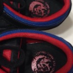 Brand New Diesel Industry Men’s Dynamykal Black/Red/Blue Sneakers Size 12
