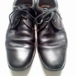 Men’s Shoes COLE HAAN Black Leather Nike Air Oxfords Size 9.5 M