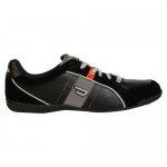 Diesel Mens Quayle Black  Suede & Leather Lace Up Sneakers Shoes 9.5