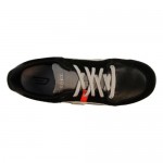 Diesel Mens Quayle Black  Suede & Leather Lace Up Sneakers Shoes 9.5