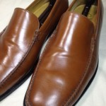 Mens Cole Haan EUC Brown Leather Loafers Size 10.5 M