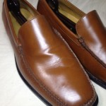 Mens Cole Haan EUC Brown Leather Loafers Size 10.5 M