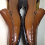 Mens Cole Haan EUC Brown Leather Loafers Size 10.5 M
