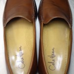 Mens Cole Haan EUC Brown Leather Loafers Size 10.5 M
