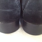 COLE HAAN Country Men Black Suede Slip On Penny Loafers Shoes Size 11B Narrow