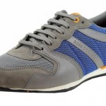 Hugo Boss Men’s Orlisten Fashion Medium Grey Sneaker Shoes