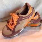 Mens Brown Tan Orange DIESEL Lawndale Shoes Size 9.5 Style 16763