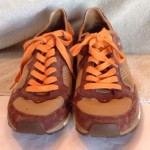 Mens Brown Tan Orange DIESEL Lawndale Shoes Size 9.5 Style 16763