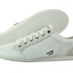 Diesel Wanted Y00989-P0372-T1003 White Leather Suede Lace Up Casual Shoes 9 Men