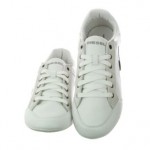 Diesel Wanted Y00989-P0372-T1003 White Leather Suede Lace Up Casual Shoes 9 Men