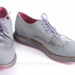 Cole Haan Lunargrand Wingtip Reflective gray 11 perforated oxford shoe GZI033
