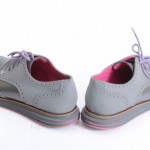 Cole Haan Lunargrand Wingtip Reflective gray 11 perforated oxford shoe GZI033