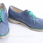 Cole Haan Air Franklin Wingtip C11428 blue green 8.5 leather oxford shoe GZI030