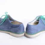 Cole Haan Air Franklin Wingtip C11428 blue green 8.5 leather oxford shoe GZI030