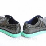 Cole Haan Lunargrand Long Wingtip C11713 green 8.5 leather oxford shoe GZI029