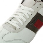 Diesel Vintagy Lounge Y00830-PR131-H5335 White Elephant Skin Casual Shoes 9 Men