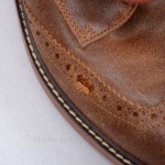 Cole Haan Franklin Air C11425 brown 9 leather wingtip oxford shoe $188 GWY545