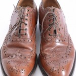 Cole Haan Air Trafton Wingtip C06807 brown 10.5 leather oxford shoe $548 GWY558