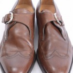 Cole Haan Air Neroli Monk Strap C08536 brown 9 leather loafer shoe $348 GWY564