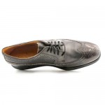 Cole Haan Lunargrand Long Wing Mens Size 11.5 Black Leather Oxfords Shoes