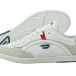 Diesel Starch Y00674-PS308-T1007 Blanc Suede Leather Textile Casual Shoes 9 Men
