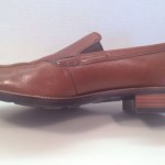 NEW Cole Haan mens brown leather slip on shoes loafers Size 9 M MSRP $115 Tj1