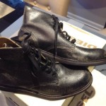 DIESEL TATRA ORIGINAL MEN ANKLE DISTRESS BLACK LEATHER BOOTS S-10 NIB $240 VALUE